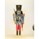 Nussknacker "Soldat" blau
